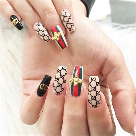 fake nail designs gucci|gucci nails biberist.